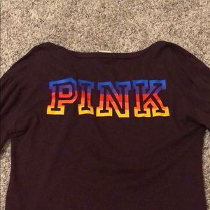 VS PINK long sleeve v neck